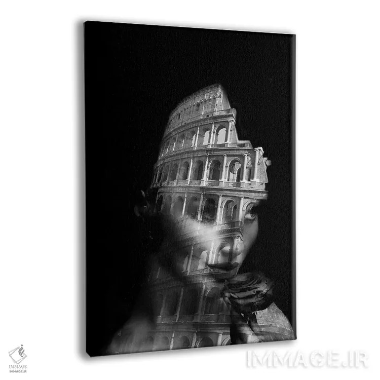 تابلو کولوسئوم (آمفیتئاتر روم باستان) اثر تاتیانا آمرِین - نمای پرسپکتیو محصول