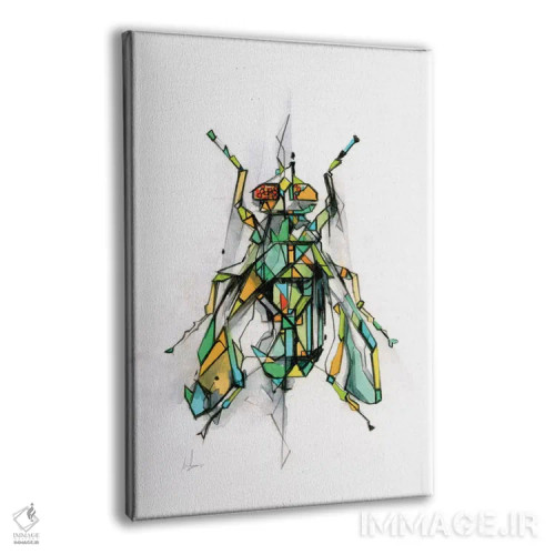 تابلو مگس اثر الکسیس مارکو - نمای پرسپکتیو محصول
