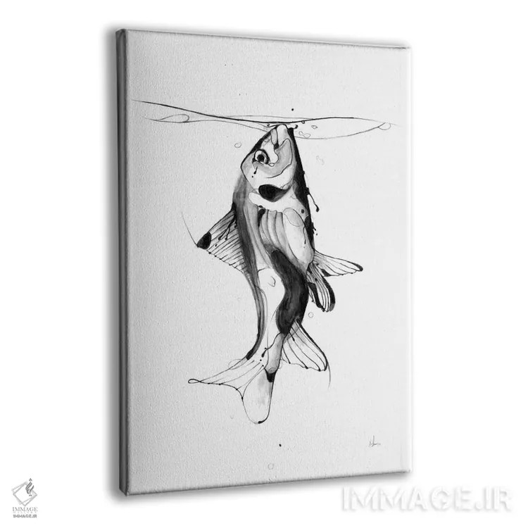 تابلو سوخت ماهی اثر الکسیس مارکو - نمای پرسپکتیو محصول