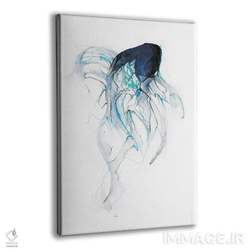 تابلو ماهی شبح اثر الکسیس مارکو - نمای پرسپکتیو محصول