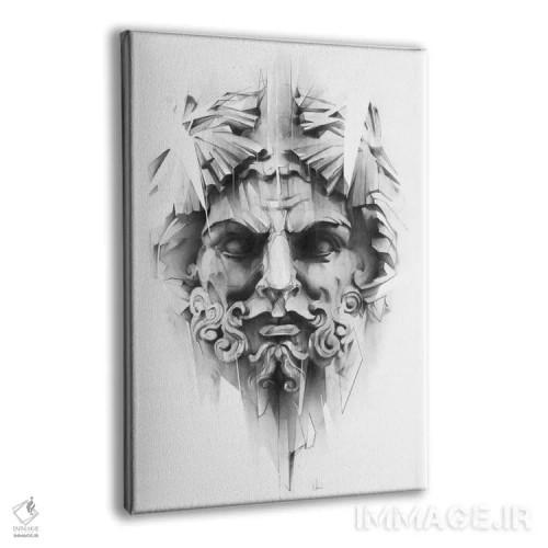 تابلو شاه خشت (ورق بازی) اثر الکسیس مارکو - نمای پرسپکتیو محصول