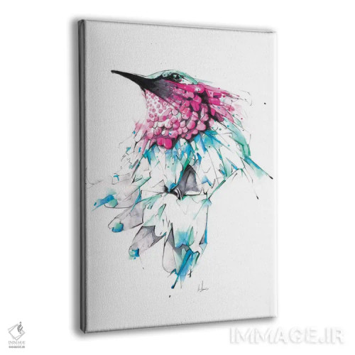 تابلو مرغ مگسخوار اثر الکسیس مارکو - نمای پرسپکتیو محصول