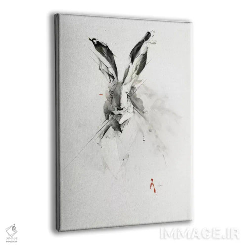 تابلو آقای خرگوش اثر الکسیس مارکو - نمای پرسپکتیو محصول