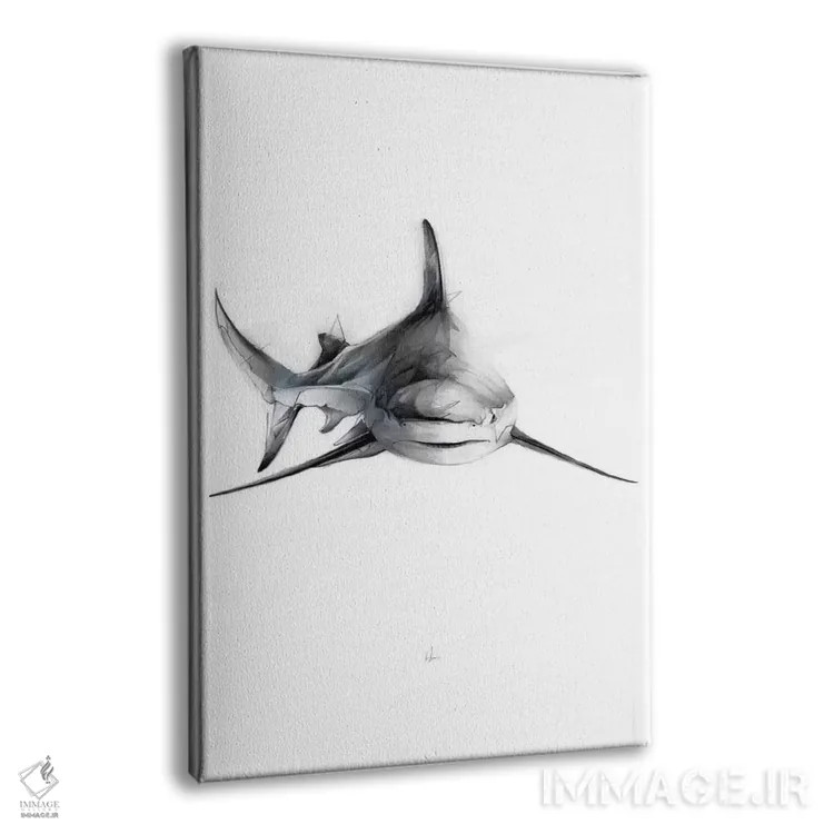 تابلو کوسه II اثر الکسیس مارکو - نمای پرسپکتیو محصول