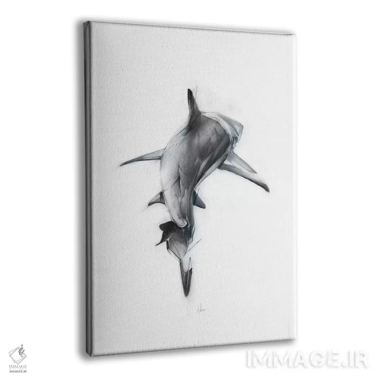 تابلو کوسه III اثر الکسیس مارکو - نمای پرسپکتیو محصول