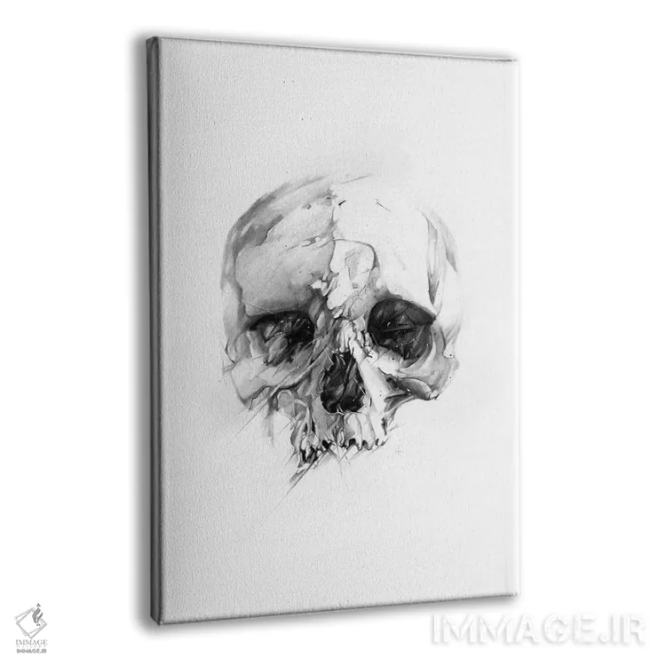 تابلو جمجمه XLVI اثر الکسیس مارکو - نمای پرسپکتیو محصول