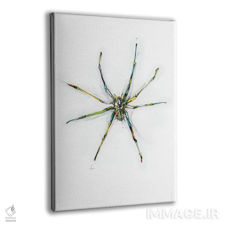 تابلو عنکبوت اثر الکسیس مارکو - نمای پرسپکتیو محصول
