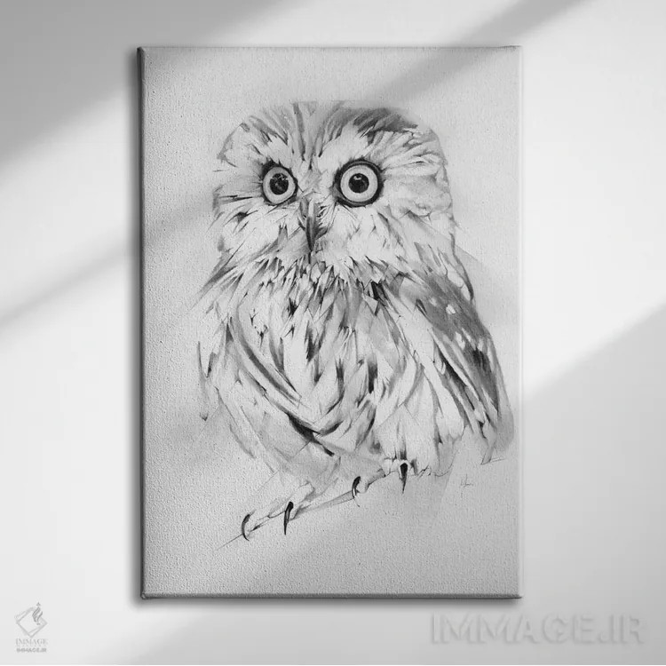 تابلو عاقل اثر الکسیس مارکو - نمای روبهرو روی دیوار