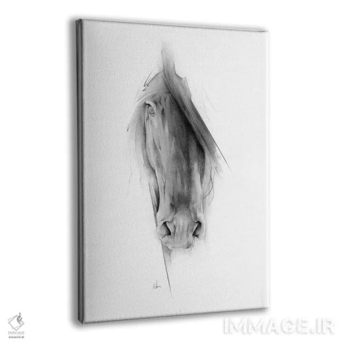 تابلو اسب ۲۰۲۳ اثر الکسیس مارکو - نمای پرسپکتیو محصول