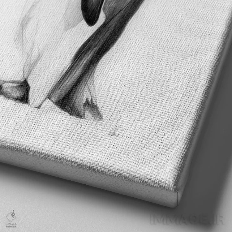 تابلو امپراطور اثر الکسیس مارکو - نمای نزدیک بافت بوم