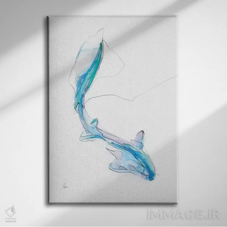 تابلو فانتوم ۱ اثر الکسیس مارکو - نمای روبهرو روی دیوار