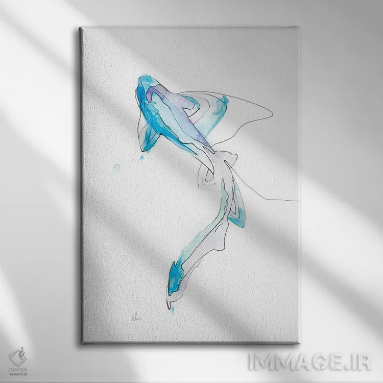 تابلو فانتوم ۲ اثر الکسیس مارکو - نمای روبهرو روی دیوار