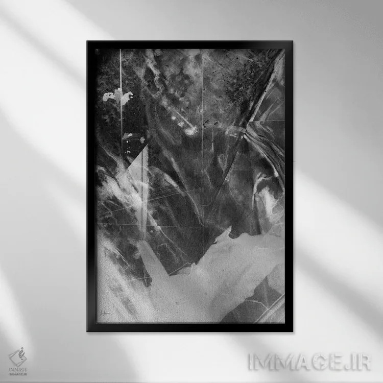تابلو بلور سیاه اثر الکسیس مارکو - نمای قابدار مشکی