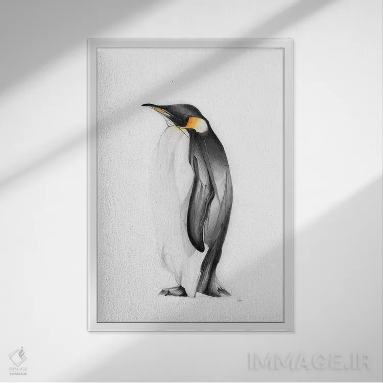 تابلو امپراطور اثر الکسیس مارکو - نمای قابدار سفید