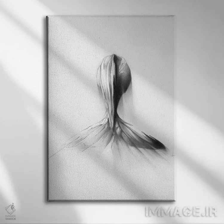 تابلو نهنگ عنبر اثر الکسیس مارکو - نمای روبهرو روی دیوار
