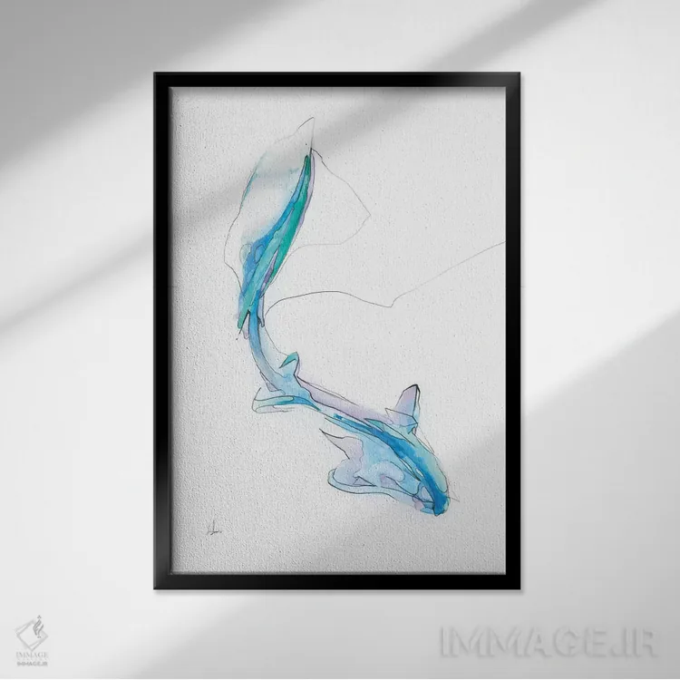 تابلو فانتوم ۱ اثر الکسیس مارکو - نمای قابدار مشکی