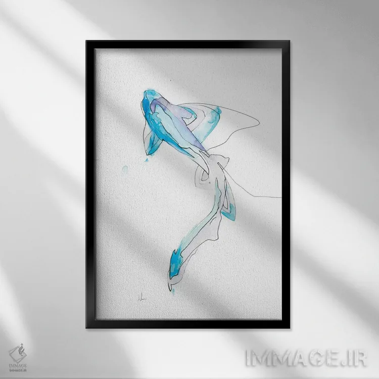 تابلو فانتوم ۲ اثر الکسیس مارکو - نمای قابدار مشکی