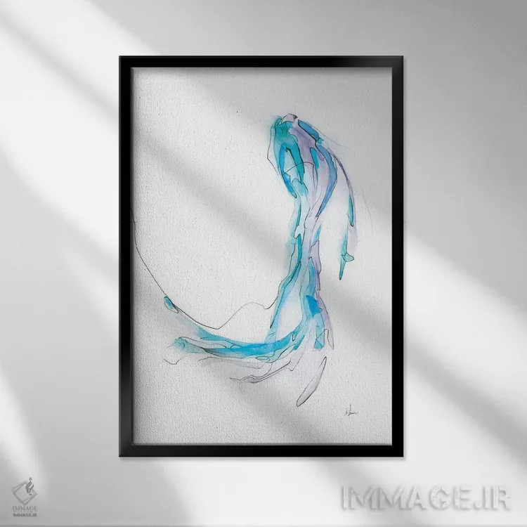 تابلو فانتوم ۴ اثر الکسیس مارکو - نمای قابدار مشکی
