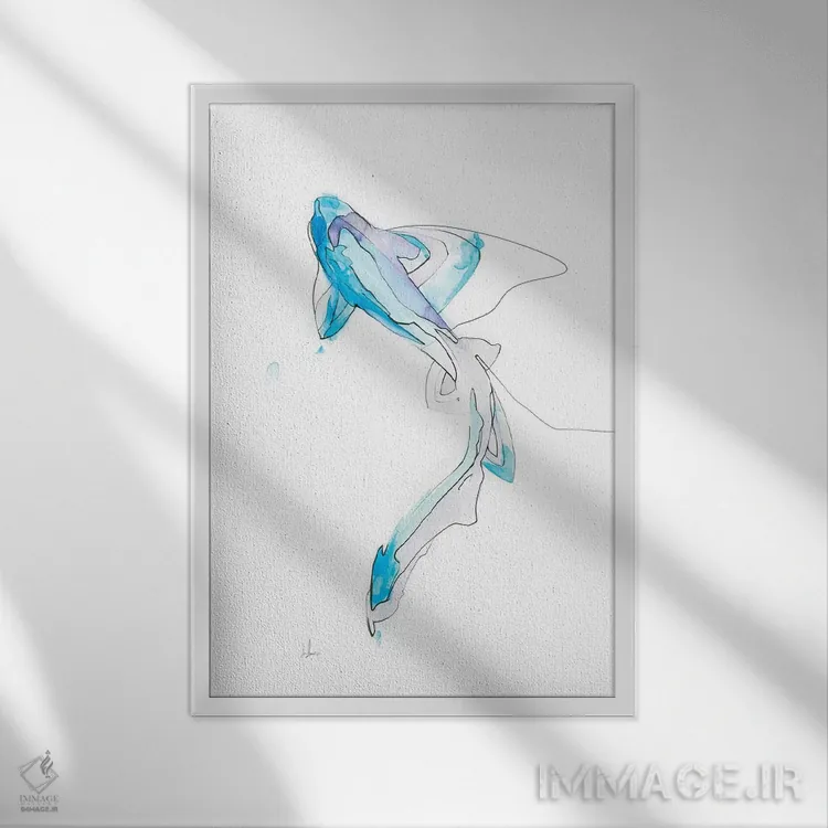 تابلو فانتوم ۲ اثر الکسیس مارکو - نمای قابدار سفید