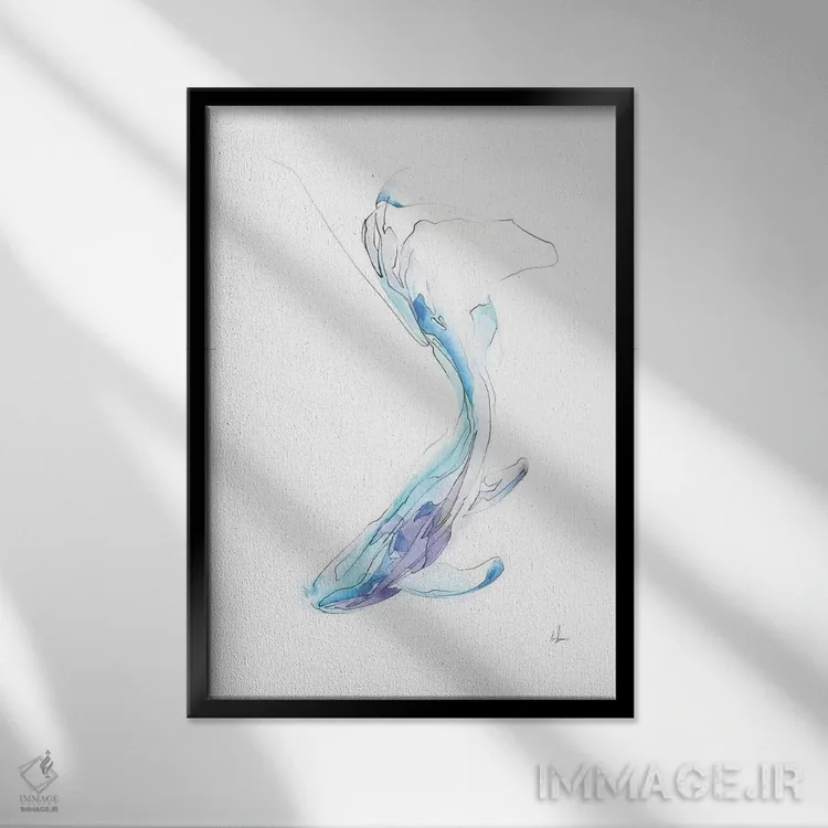 تابلو فانتوم ۳ اثر الکسیس مارکو - نمای قابدار مشکی