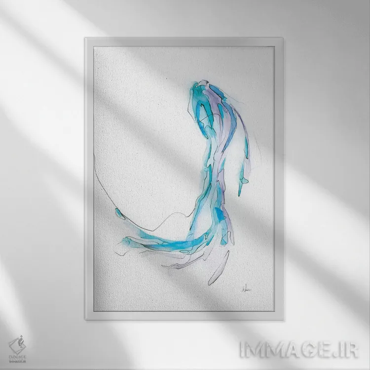 تابلو فانتوم ۴ اثر الکسیس مارکو - نمای قابدار سفید