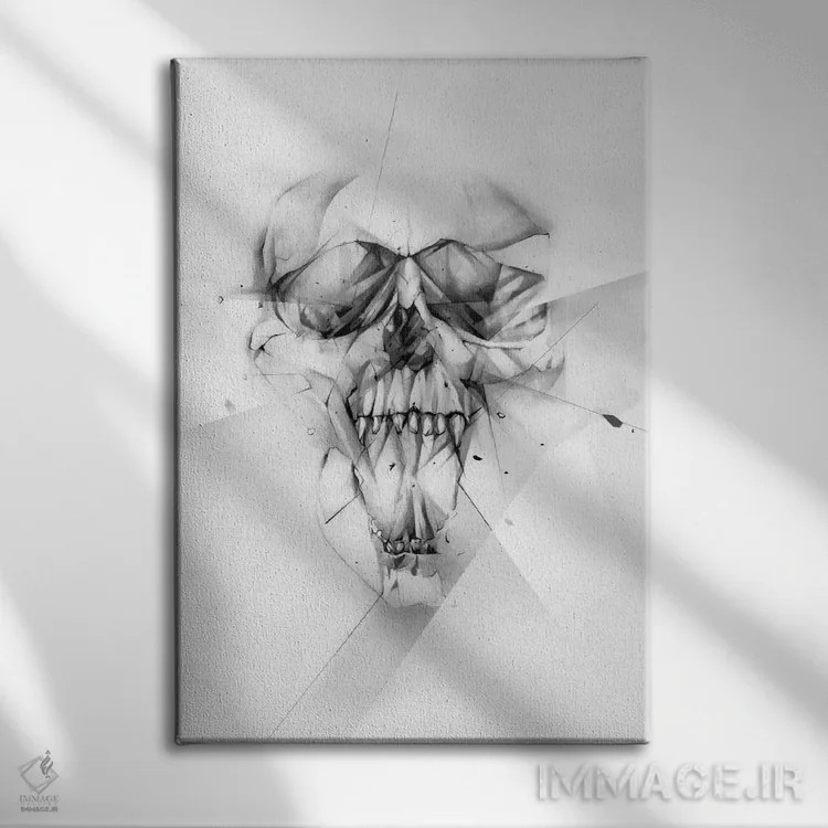 تابلو کوکائین اثر الکسیس مارکو - نمای روبهرو روی دیوار