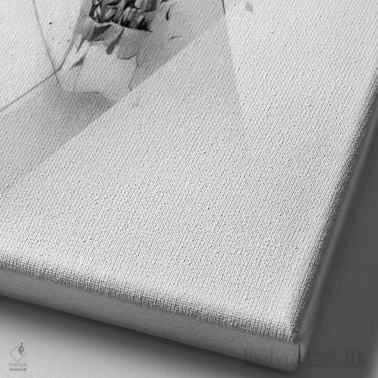 تابلو کوکائین اثر الکسیس مارکو - نمای نزدیک بافت بوم