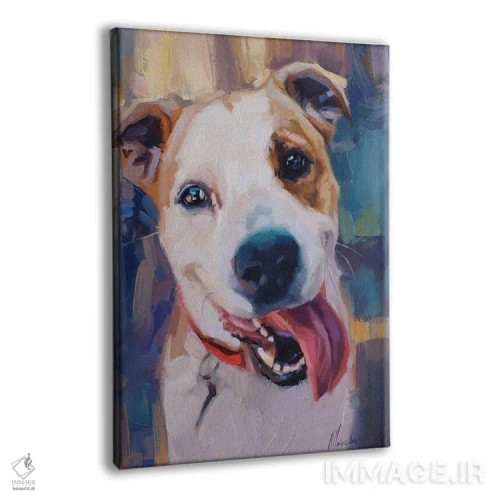 تابلو پرترهٔ تریر استفوردشر اثر الکس مووچون - نمای پرسپکتیو محصول