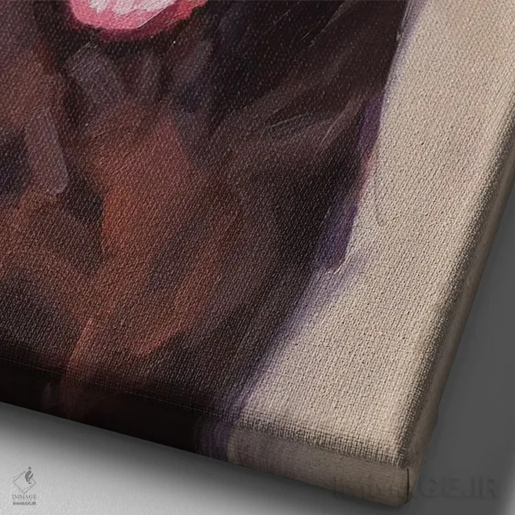 تابلو اشارهگر ژرمن شورت هِیر (سگهای شکار آلمانی) اثر الکس مووچون - نمای نزدیک بافت بوم