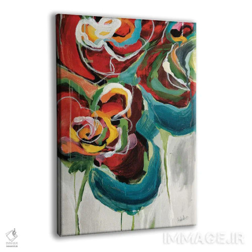 تابلو رز واسابی ۲ اثر آنجلا ماریـتز - نمای پرسپکتیو محصول