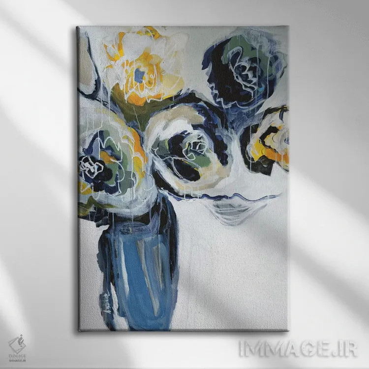 تابلو شکوفایی یک روز جدید اثر آنجلا ماریـتز - نمای روبهرو روی دیوار