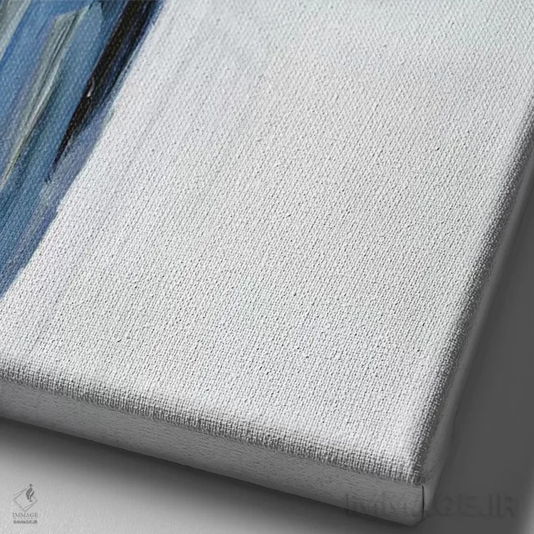 تابلو شکوفایی یک روز جدید اثر آنجلا ماریـتز - نمای نزدیک بافت بوم