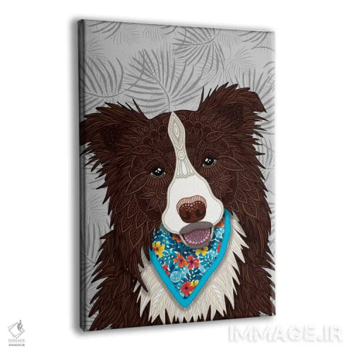 تابلو پسر بردر کولی قرمز گرمسیری اثر آنجلیکا پارکر - نمای پرسپکتیو محصول