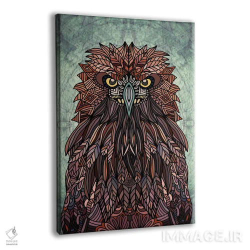 تابلو پرتره عقاب طلایی اثر آنجلیکا پارکر - نمای پرسپکتیو محصول