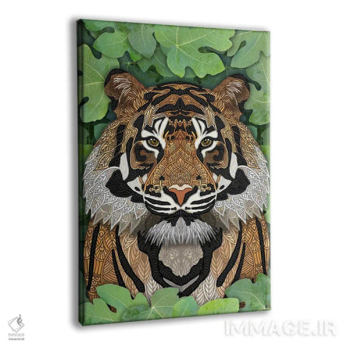 تابلو ببر جنگلی اثر آنجلیکا پارکر - نمای پرسپکتیو محصول