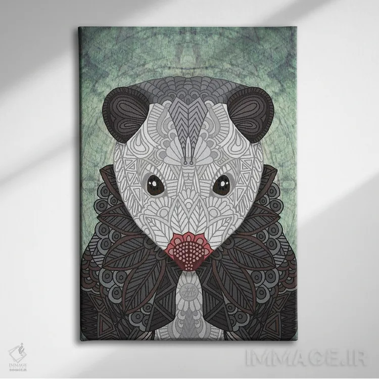 تابلو صاریغ تزئینی اثر آنجلیکا پارکر - نمای روبهرو روی دیوار