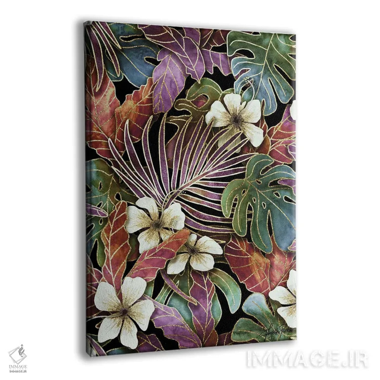 تابلو باغ مرموز گرمسیری اثر آنجلیکا پارکر - نمای پرسپکتیو محصول