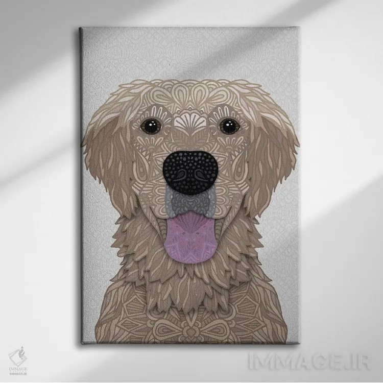 تابلو عسل شیرین اثر آنجلیکا پارکر - نمای روبهرو روی دیوار