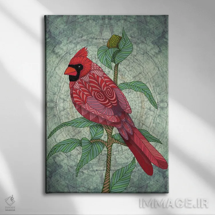 تابلو کارباورال ویرجینیایی اثر آنجلیکا پارکر - نمای روبهرو روی دیوار