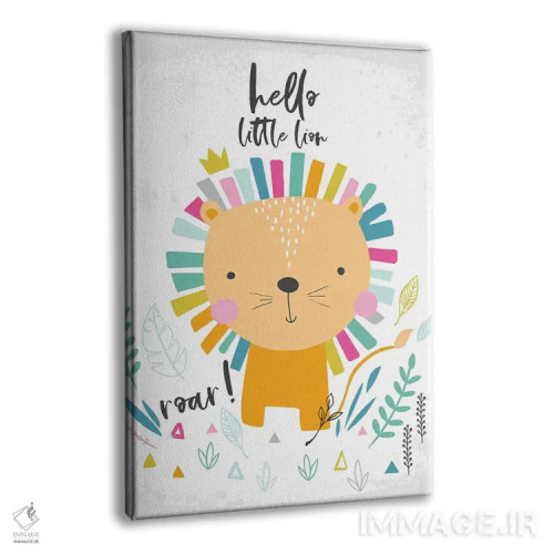 تابلو ماجراجویی وحشی ۱ اثر آنجلا نیکِیاس - نمای پرسپکتیو محصول