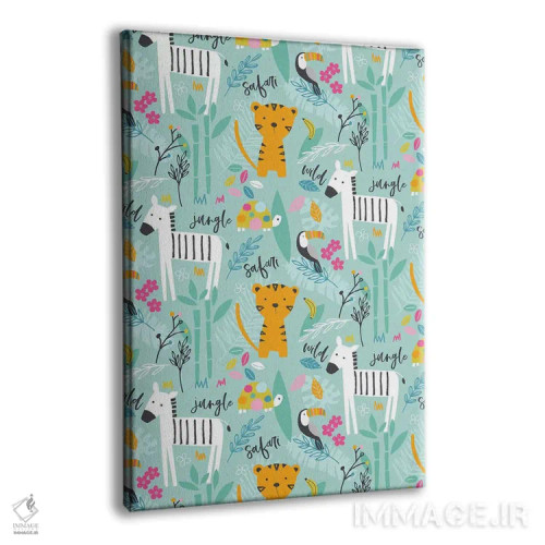 تابلو ماجراجویی وحشی ۳ اثر آنجلا نیکِیاس - نمای پرسپکتیو محصول