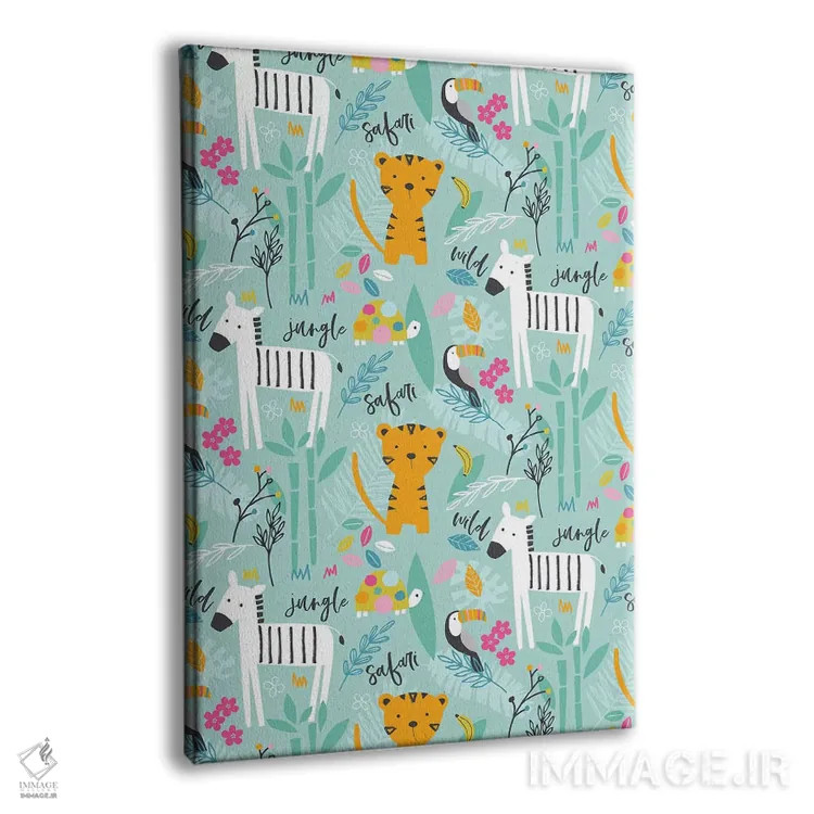 تابلو ماجراجویی وحشی ۳ اثر آنجلا نیکِیاس - نمای پرسپکتیو محصول