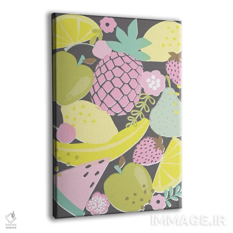 تابلو نوشیدنی میوهای گازدار ۱ اثر آنجلا نیکِیاس - نمای پرسپکتیو محصول