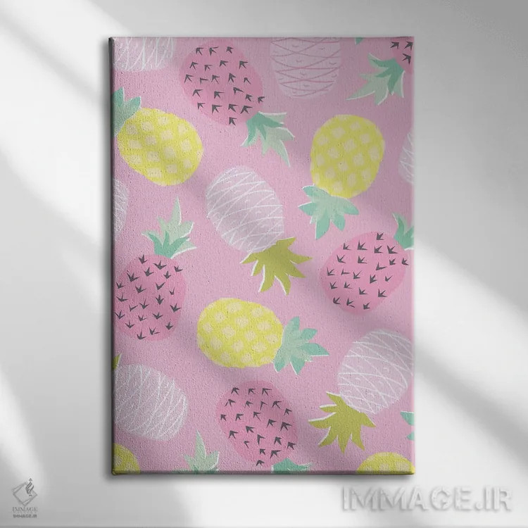 تابلو نوشیدنی میوهای گازدار ۵ اثر آنجلا نیکِیاس - نمای روبهرو روی دیوار