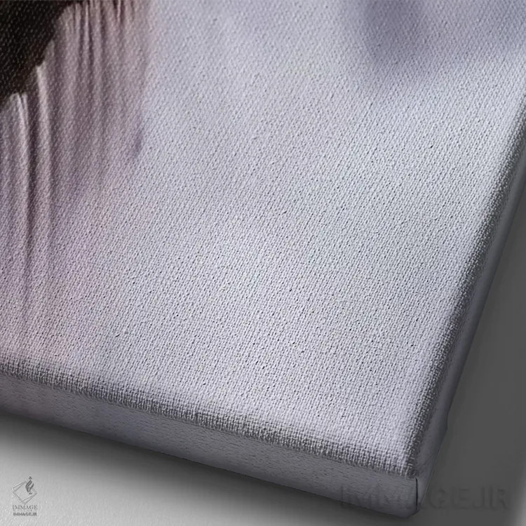 تابلو Tennessee. Cascades along the Little River in the Smoky Mountains.,آمریکا، تنسی. آبشارها در امتداد رودخانه لیتل در کوههای اسموکی اثر جوآن ولز - نمای نزدیک بافت بوم