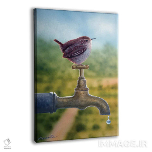 تابلو وِرن (پرندهٔ کوچولو) اثر آلن وستون - نمای پرسپکتیو محصول