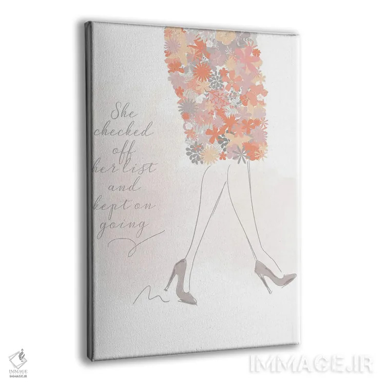 تابلو به مسیرش ادامه داد اثر آنا کوآچ - نمای پرسپکتیو محصول