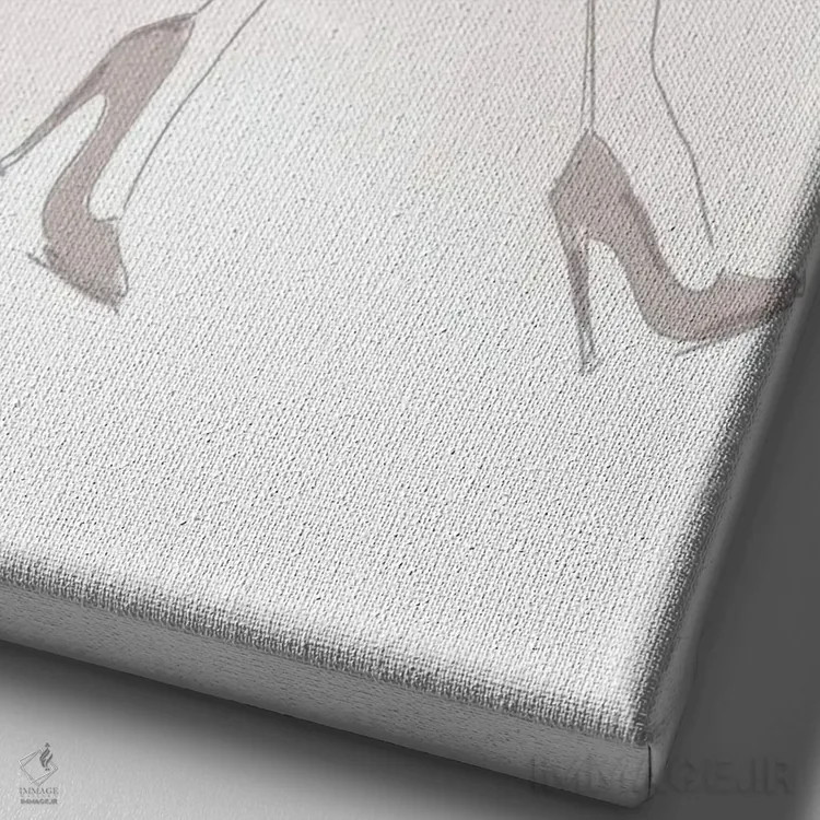 تابلو به مسیرش ادامه داد اثر آنا کوآچ - نمای نزدیک بافت بوم