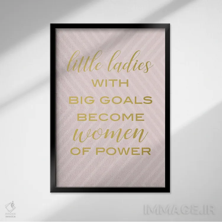 تابلو دختران کوچولو اثر آنا کوآچ - نمای قابدار مشکی