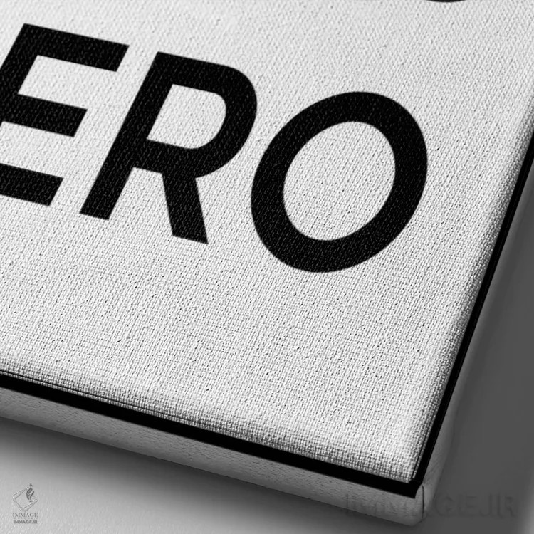 تابلو همسر، مادر، رئیس، قهرمان اثر آنا کوآچ - نمای نزدیک بافت بوم